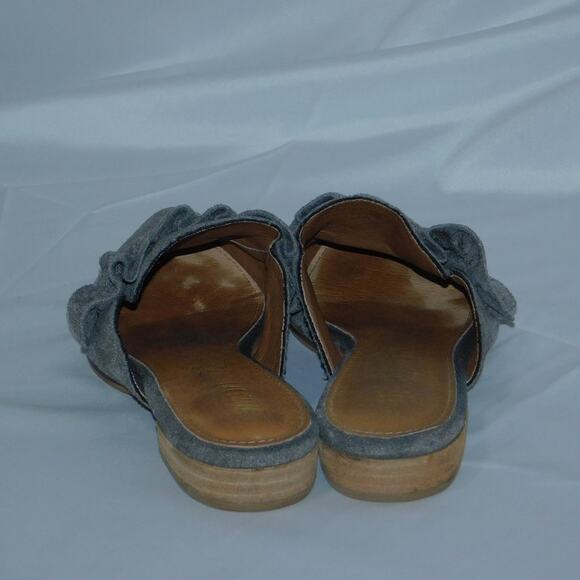 Mi.im Rebecca Gray vegan suede Mule Shoe 7.5 - Picture 5 of 8